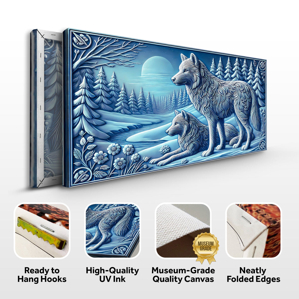 Wolves Wall Art VI