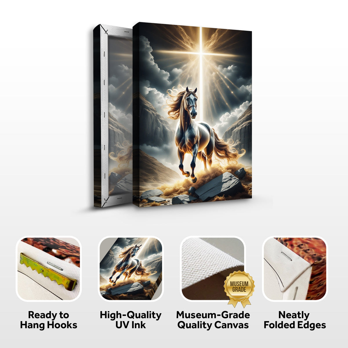 Horse Faith Wall Art II