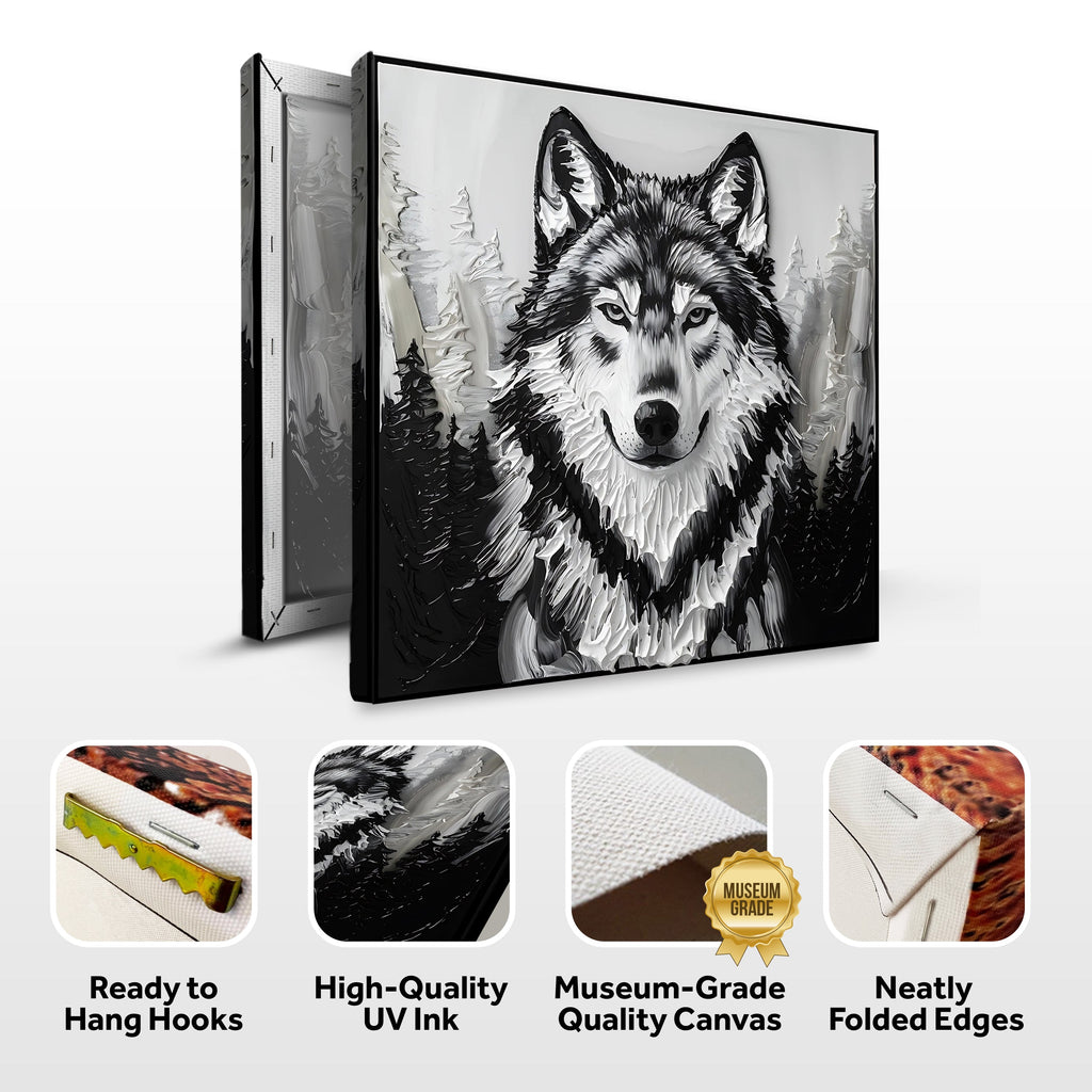 Wolf Wall Art IV