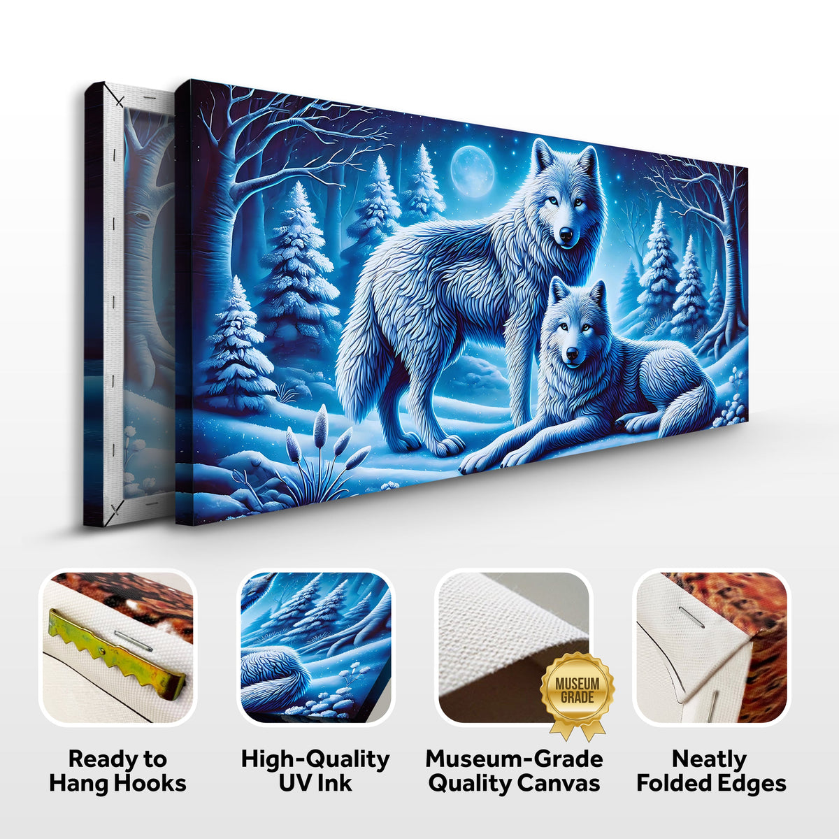 Wolves Wall Art II