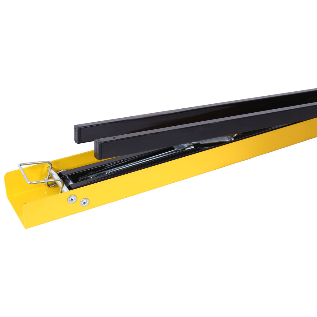 Folding Portable Saw Horses with Fast Open Legs - Yellow / Black