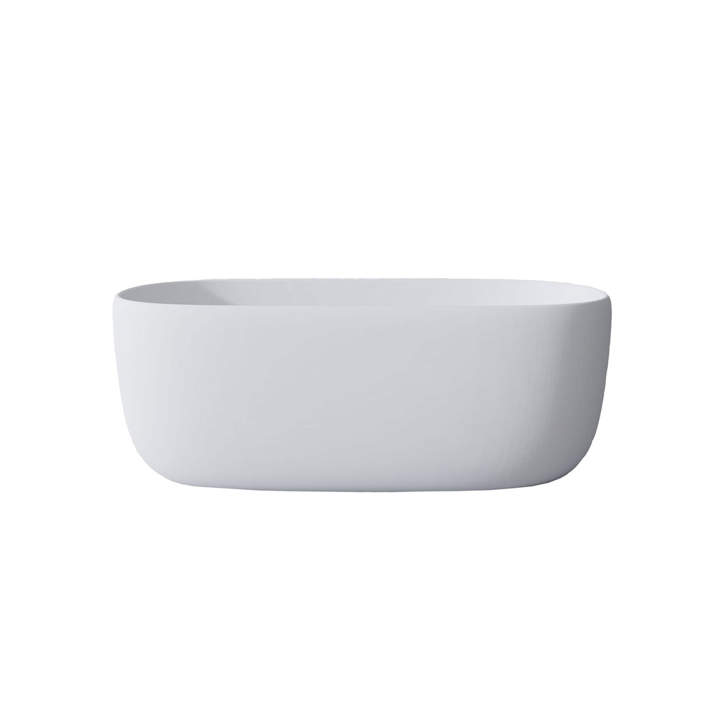 51" Freestanding Bathtub in Matte White