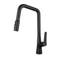 Professional Kitchen Faucet with 3-Function 360 Sprayer - Black or Pearl Silver