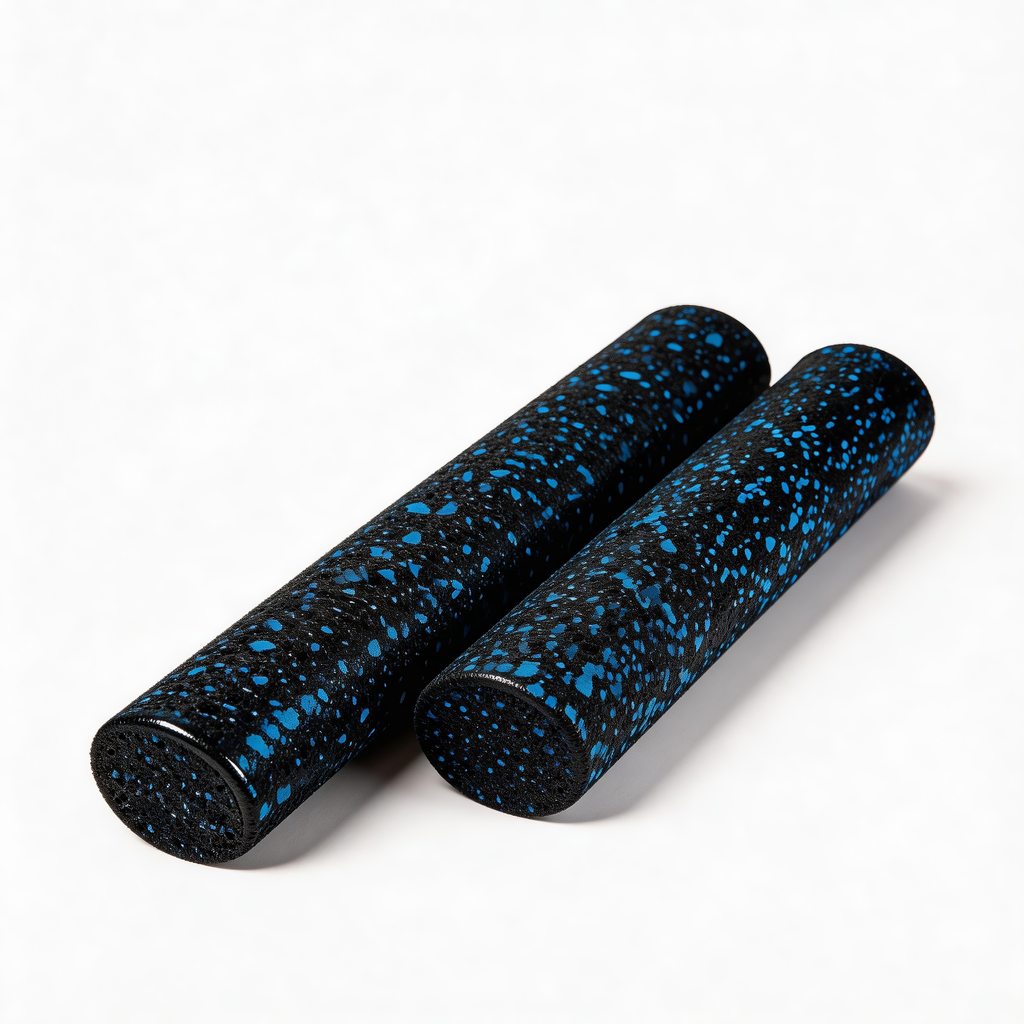 High Density EPP Foam Roller with Durable Construction - Black