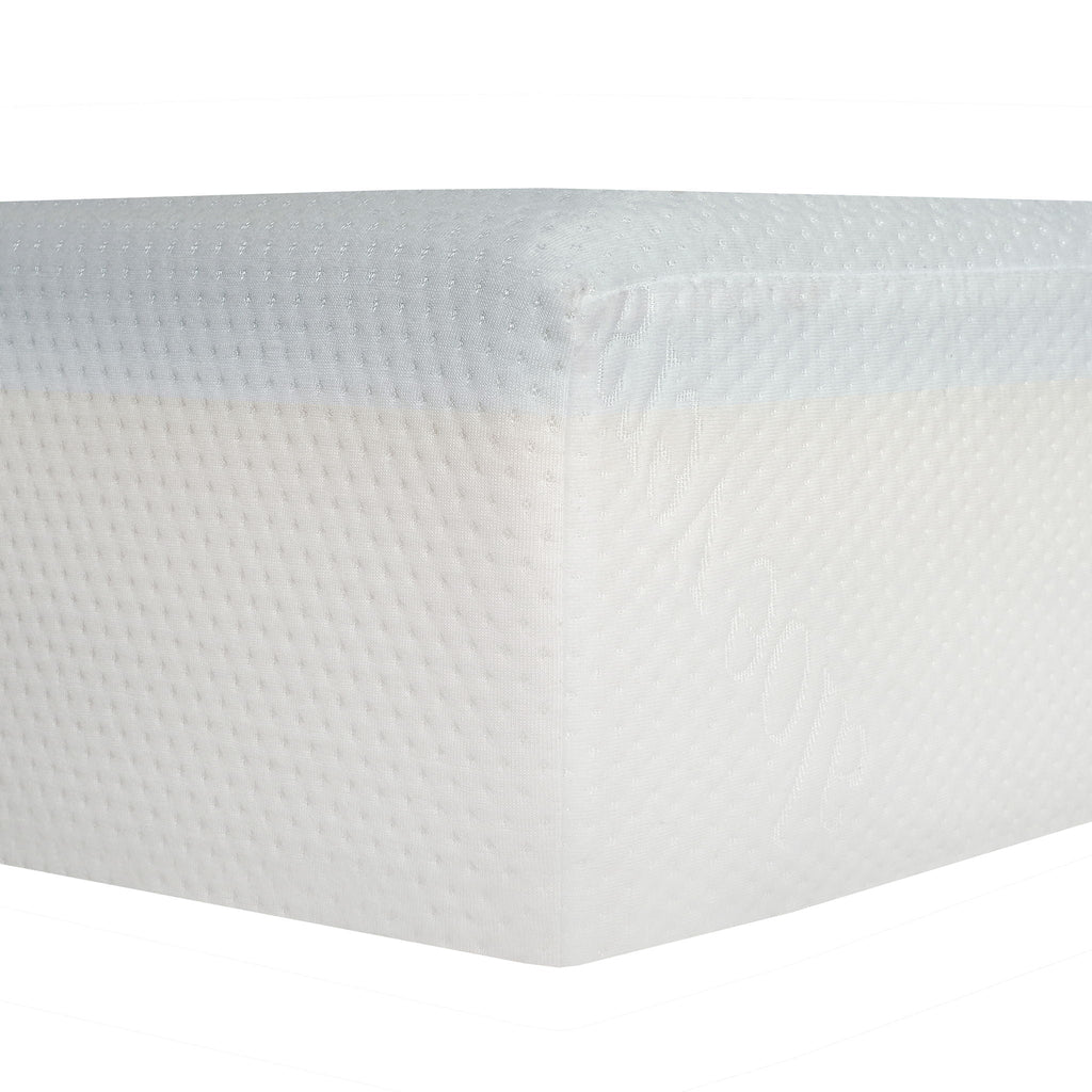 6" Firm Gel Memory Foam Mattress with Cooling Technology - White - Full