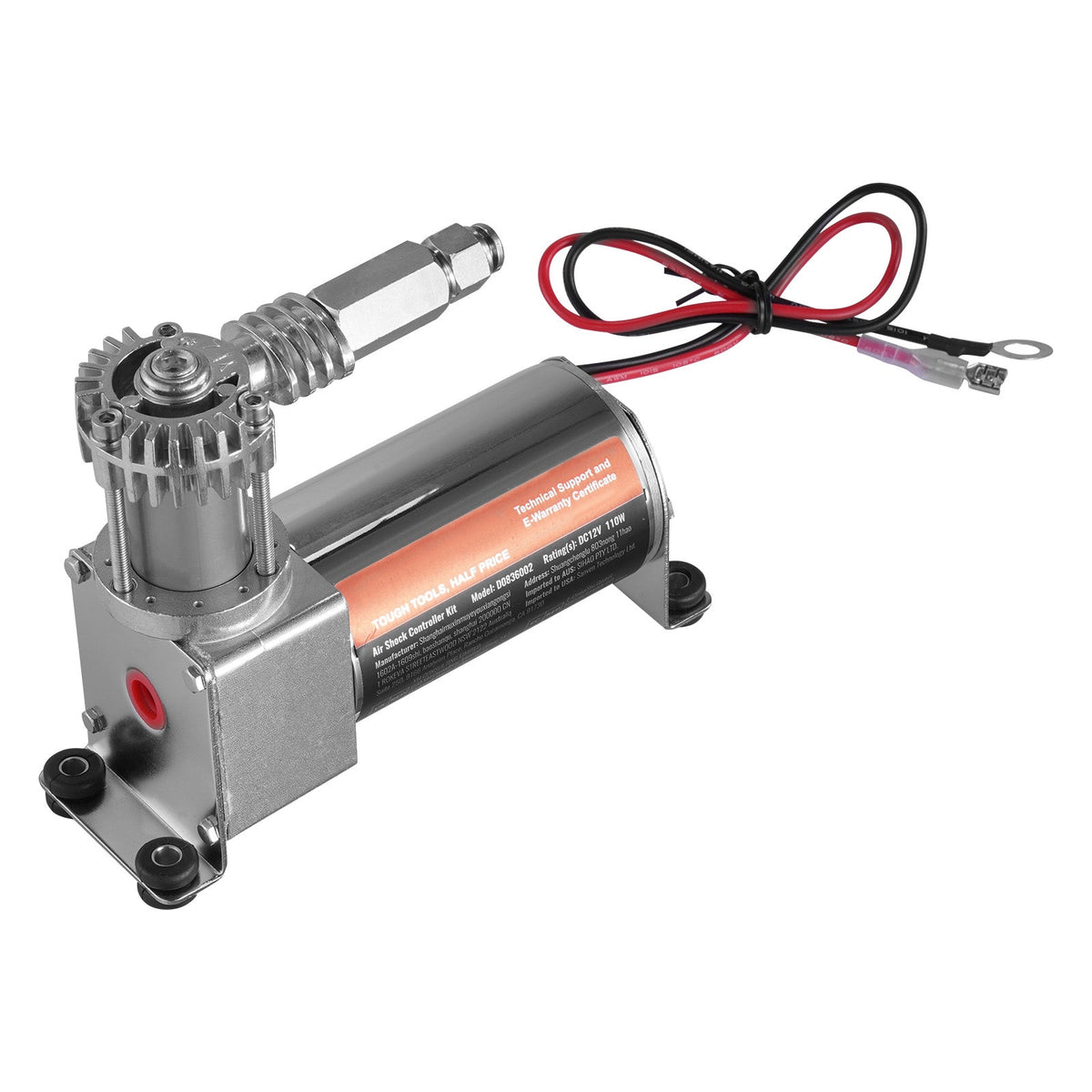 Air Shock Controller Kit 12V 100PSI for Air Suspension Systems