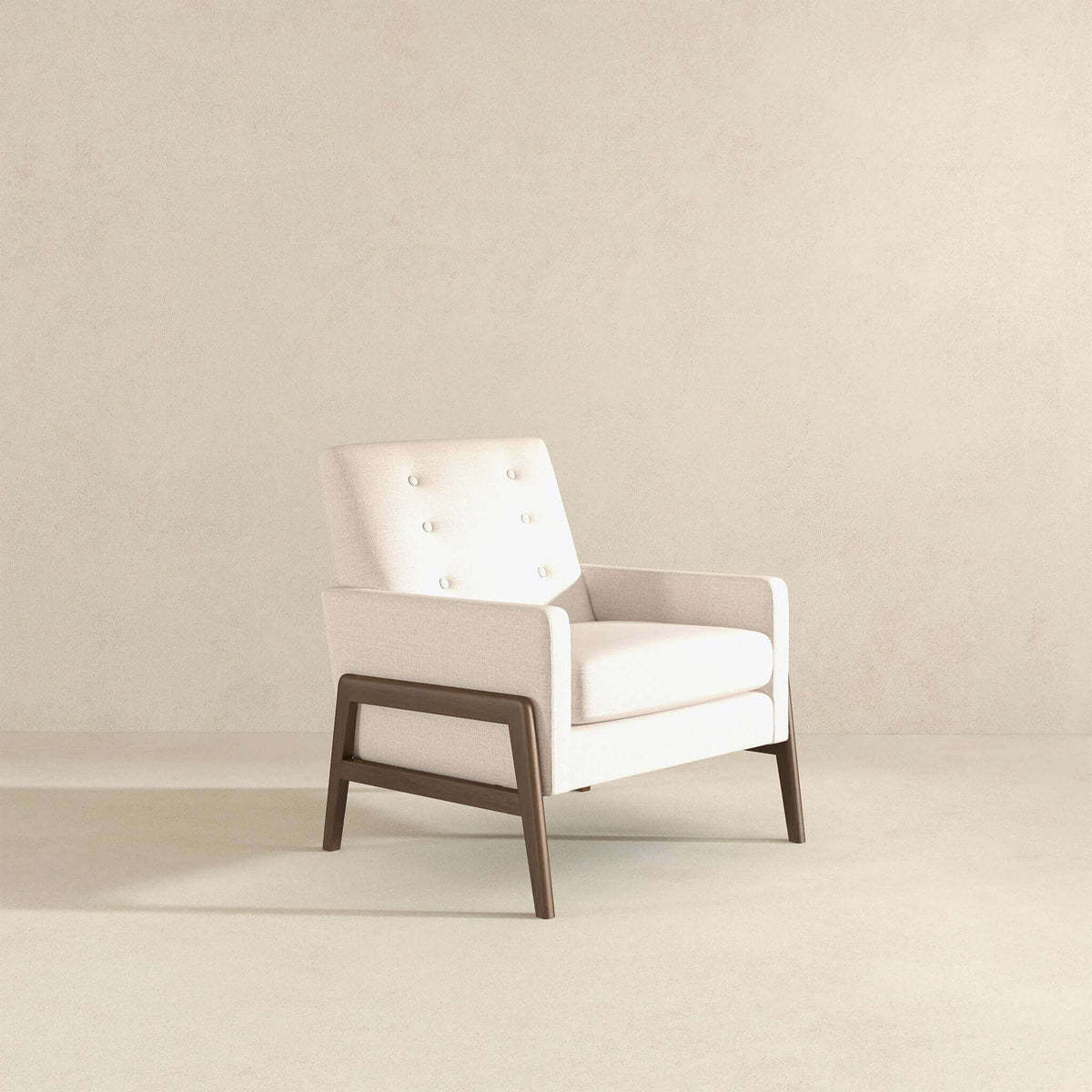 Cole Solid Wood Lounge Chair