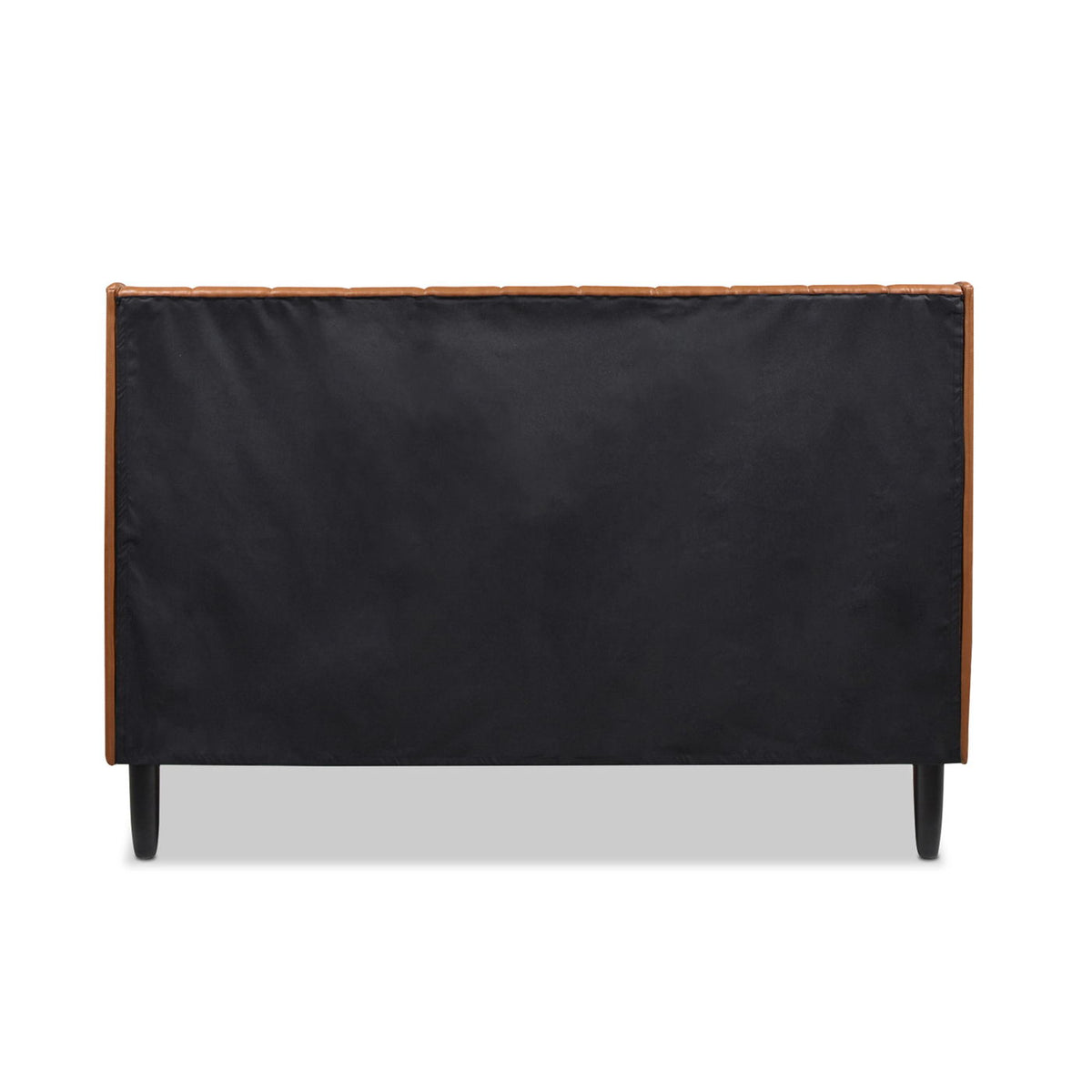 Vertical Tufted Modern Headboard Platform Bed Set with Upholstered Finish - Multiple Colors