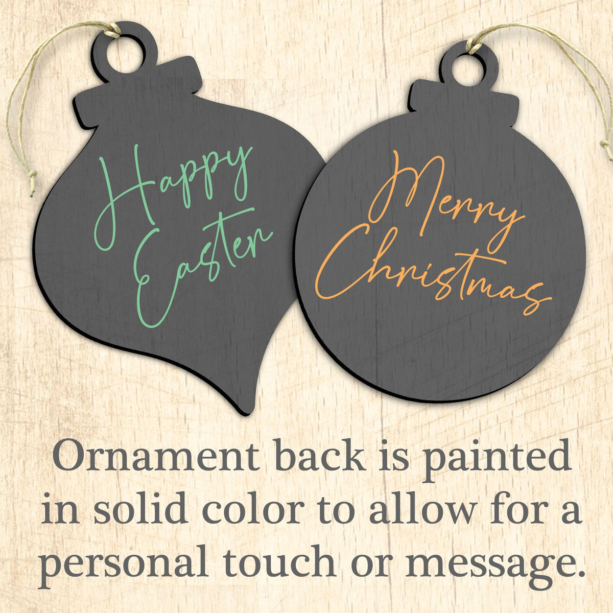 Frozen Peaks Homes Wooden Ornaments by G.Debrekht - Wildlife Holiday Decor - 870013