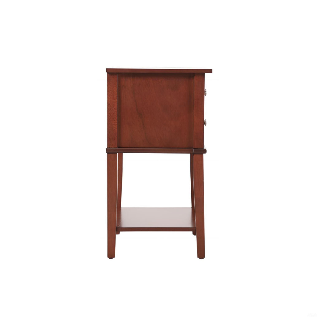 Vibrant Contemporary Nightstand with Smooth Drawer Glides - Multiple Colors