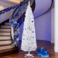 Slim Artificial Pencil Christmas Tree with 499 Branches - 7 ft