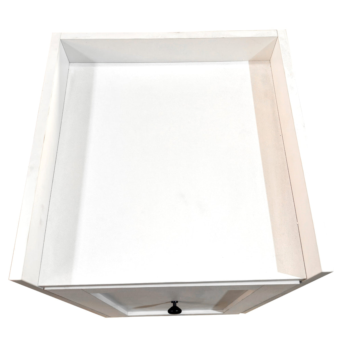 Sliding Snack Cabinet Organizer with Wheels - Particle Board