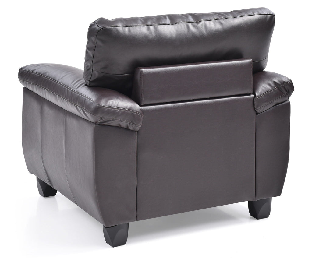 Accent Chair with Removable Back and Pocketed Coil Cushion - Multiple Colors