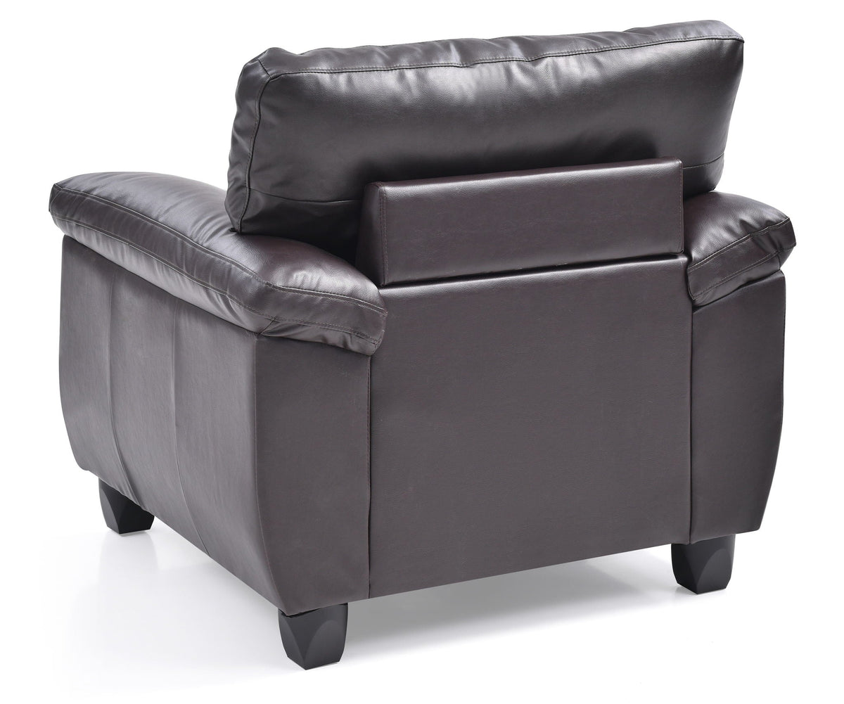 Accent Chair with Removable Back and Pocketed Coil Cushion - Multiple Colors