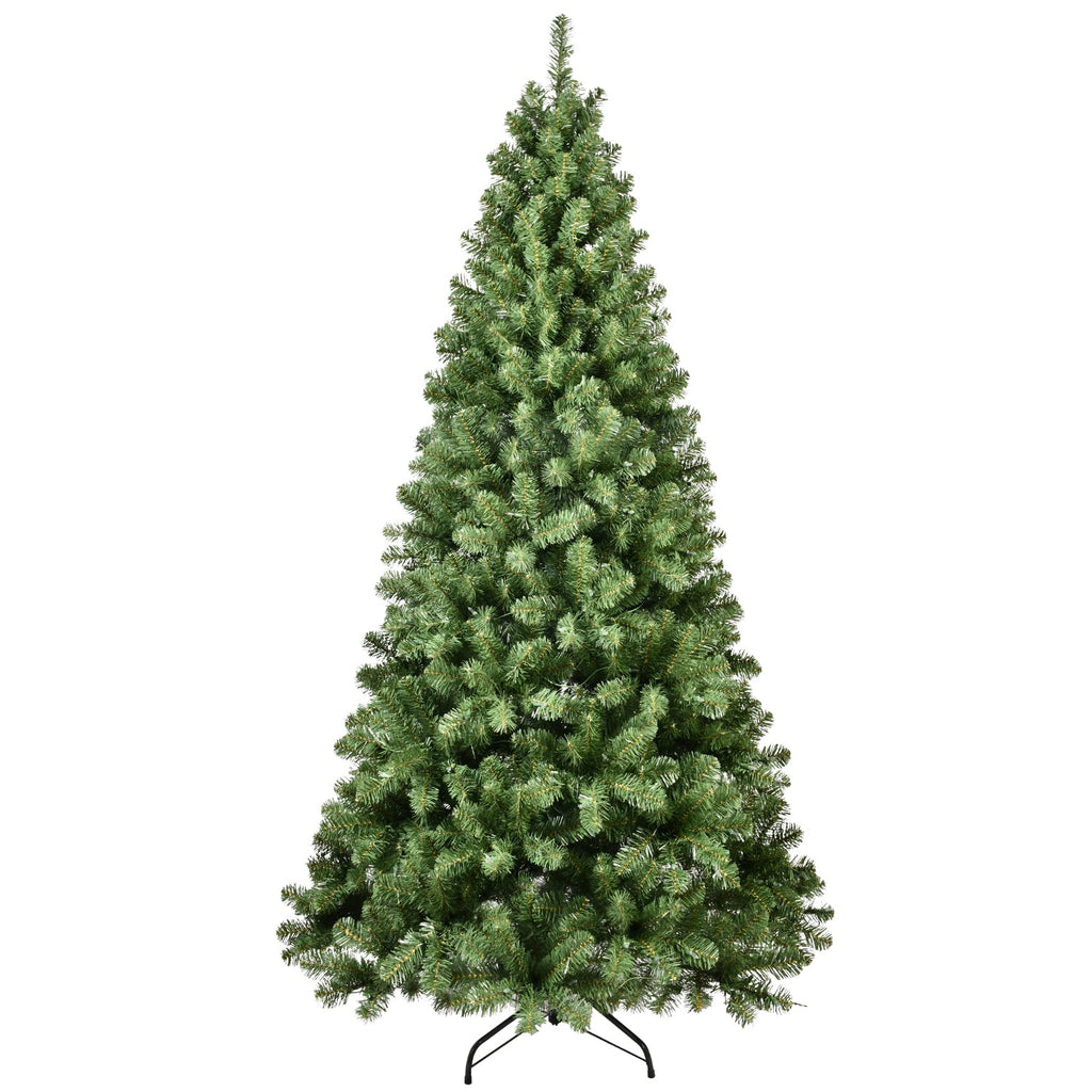7ft Pre-Lit PVC Christmas Tree with 400 UL Lights - Green