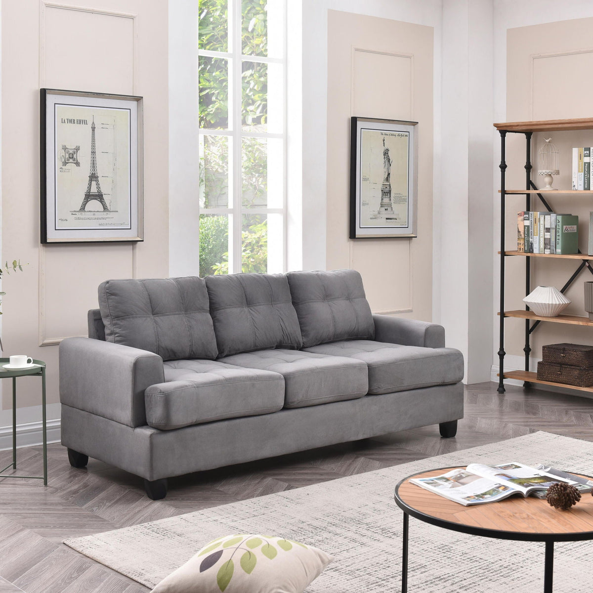 Sandridge Sofa with Pocketed Coil Cushions - Multiple Colors