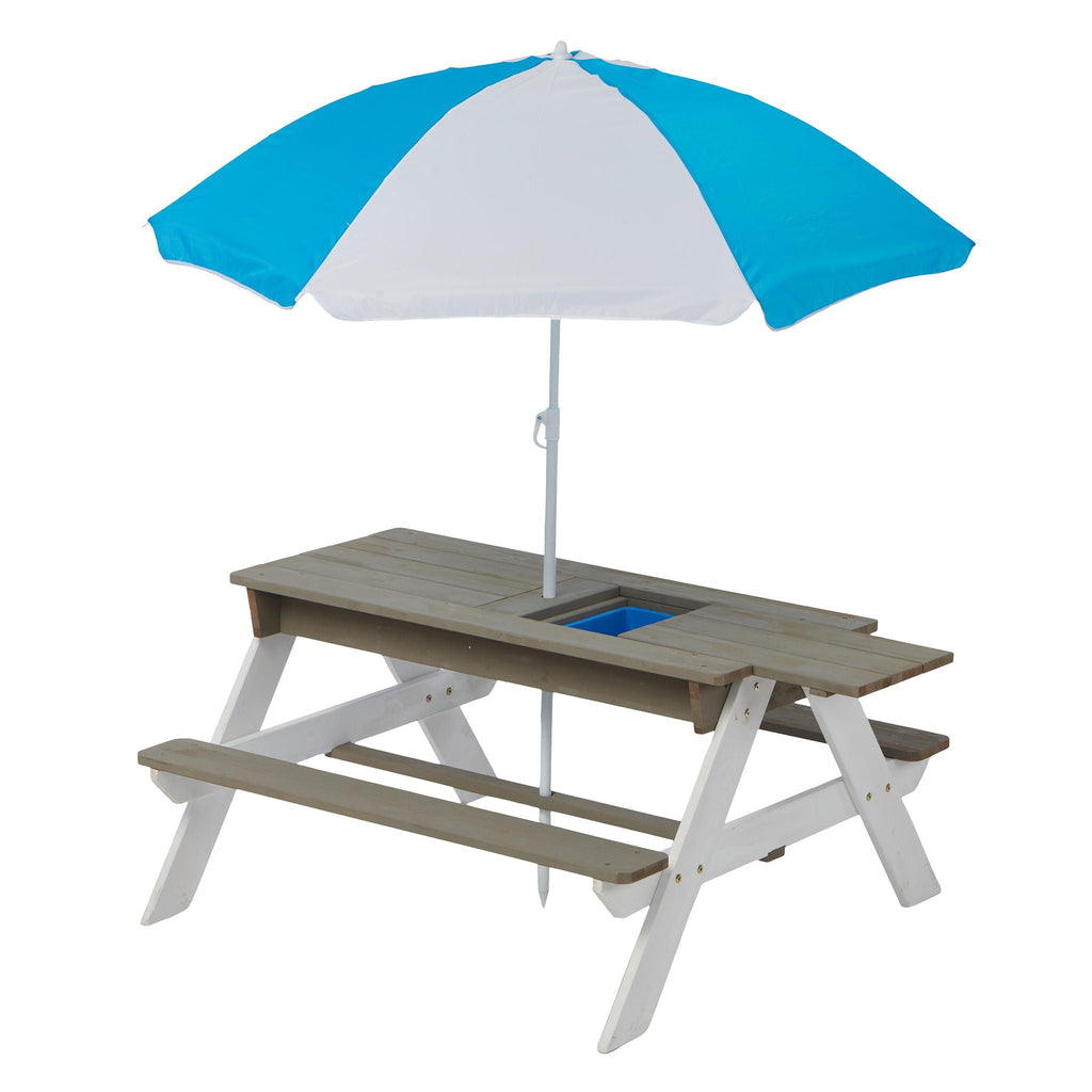 Kids Picnic Table with Sand and Water Table Conversion - Cedar Outdoor Table