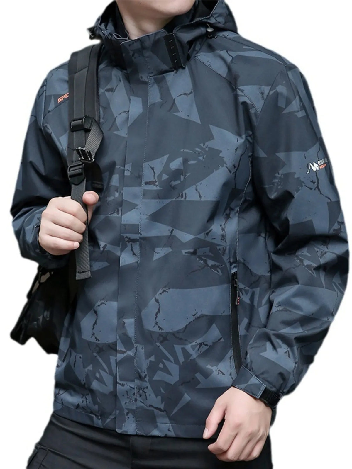 Men's Plus Size Windproof Outdoor Jacket
