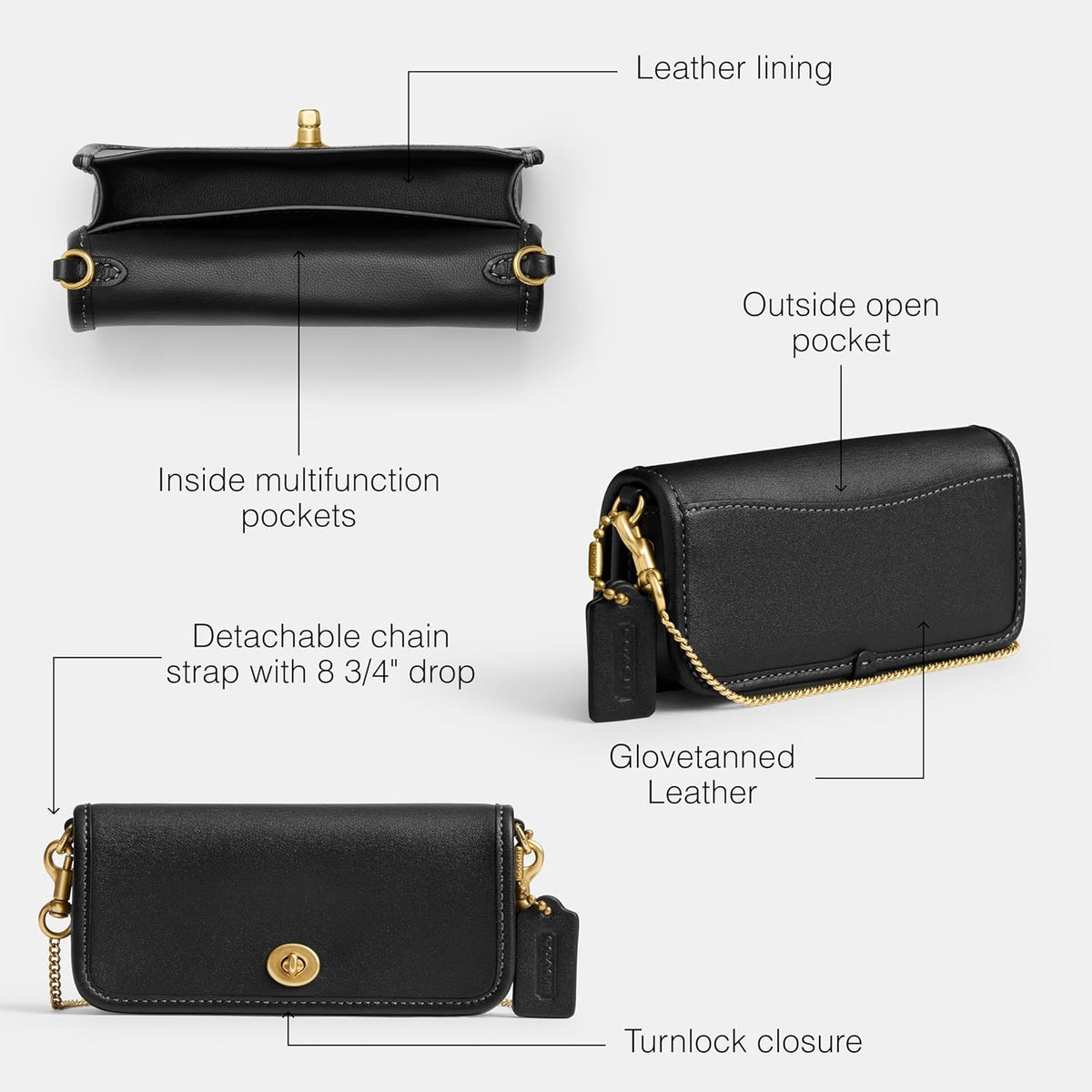 COACH Women's Dinky Bag 14
