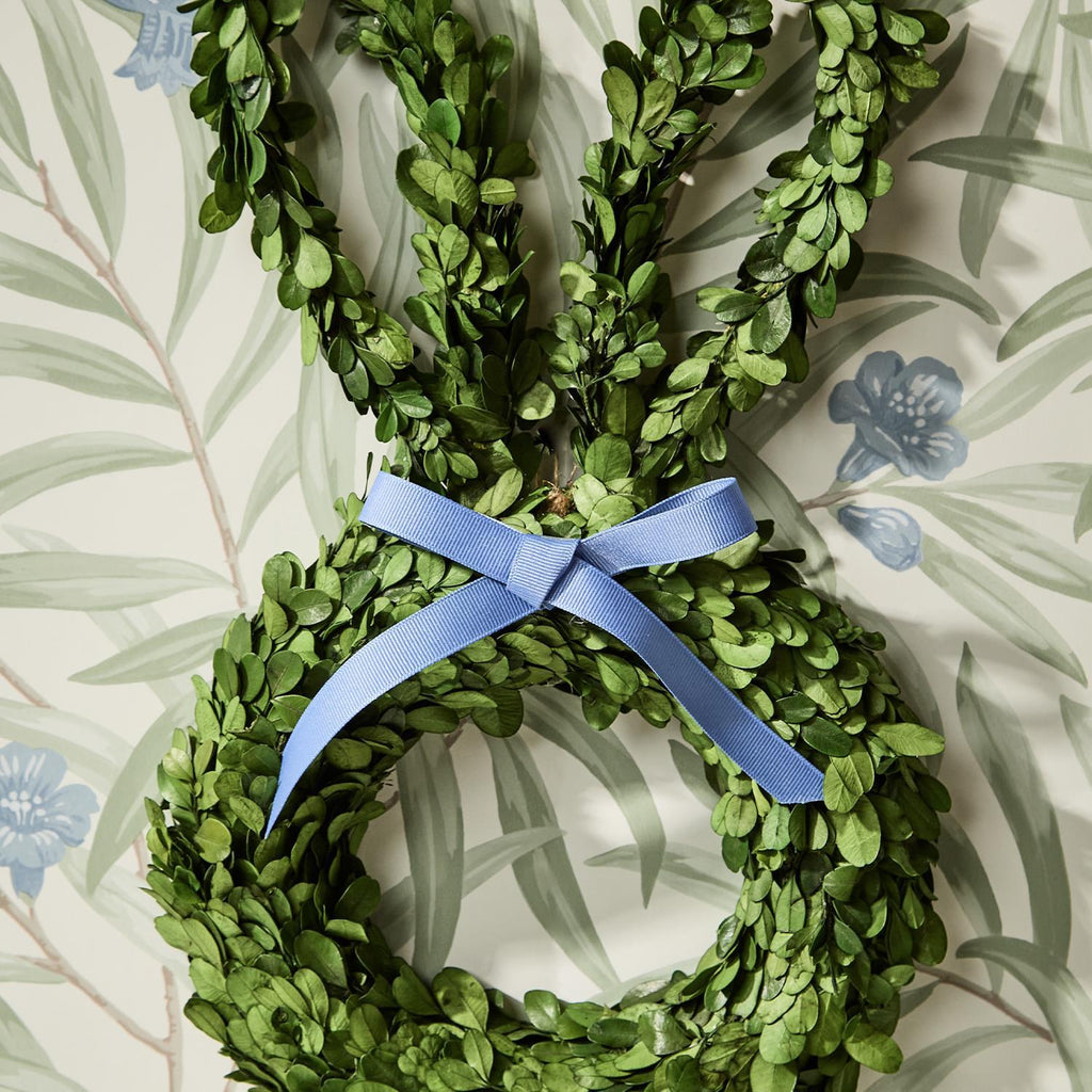 Bunny Wreath Boxwood