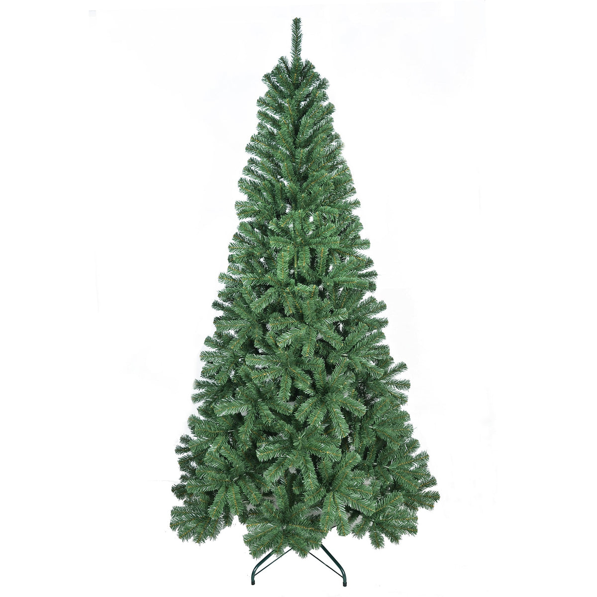 5FT Artificial Christmas Tree with 344 PVC Tips and Metal Stand - Green