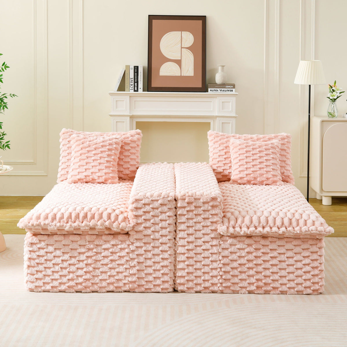 Multifunctional Sofa with Adjustable Layout - Multiple Colors