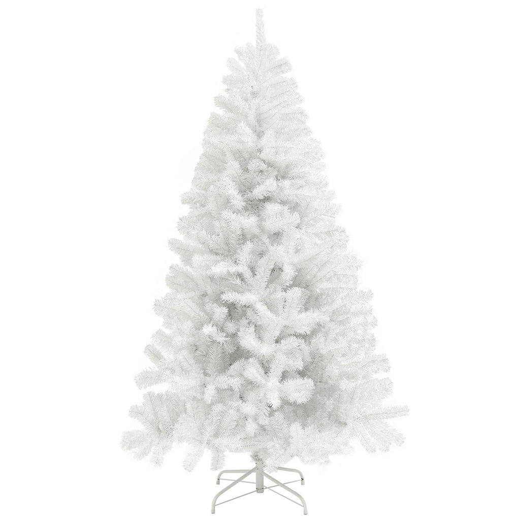 9ft Tall Artificial Christmas Tree with Realistic Pine Branches - Green