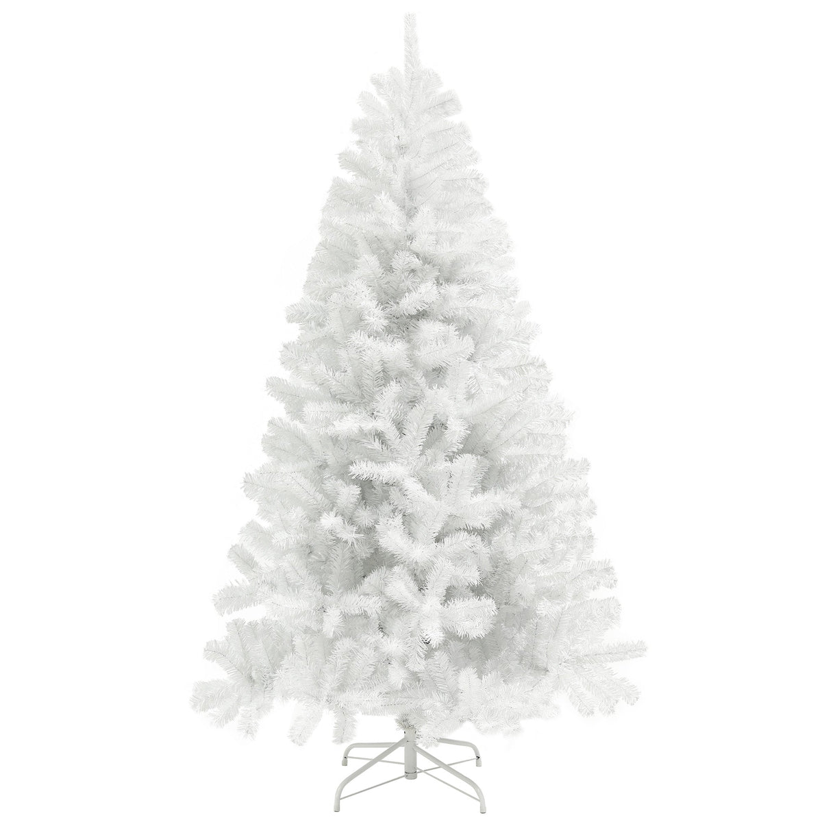 9ft Tall Artificial Christmas Tree with Realistic Pine Branches - Green