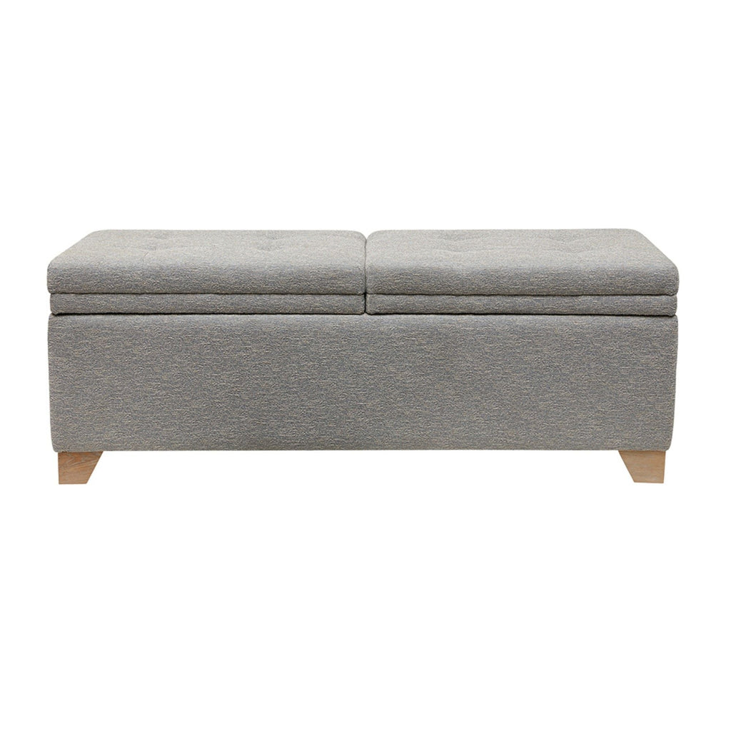 Soft Close Upholstered Storage Bench, Convenient Design