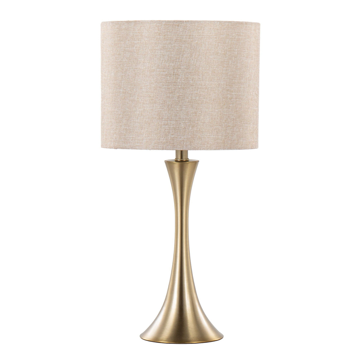 Contemporary & Modern Table Lamp Set with 3-Way Switch – Gold, Black, or Pearl Silver