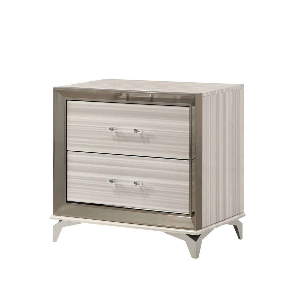 Star Nightstand - White