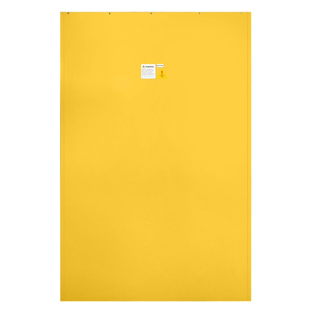 90 Gal Flammable Safety Cabinet with Fire-Resistant Construction - Yellow