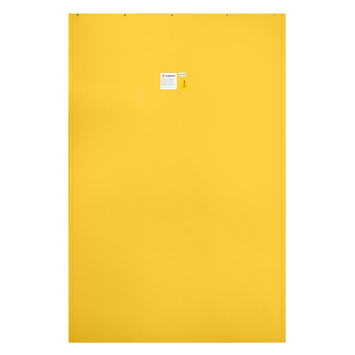 90 Gal Flammable Safety Cabinet with Fire-Resistant Construction - Yellow