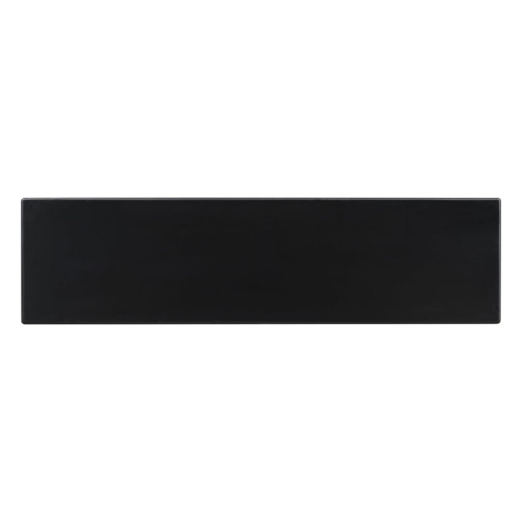Chic Acacia Veneer Console Table with Elegant Design – Black or Beige