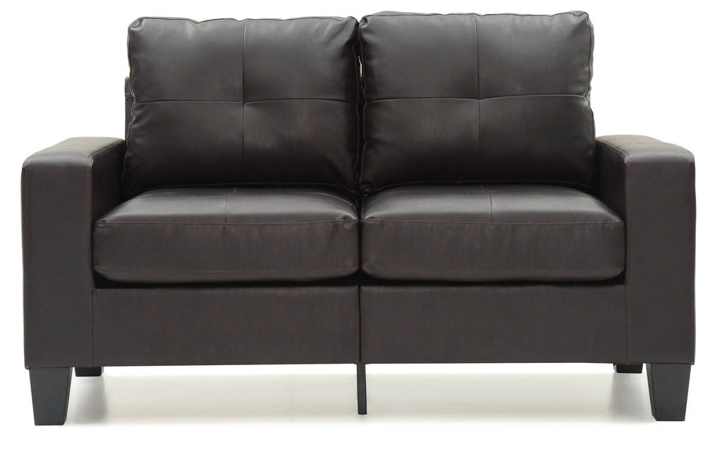 Track Arm Loveseat with Pocket Coil Comfort - Multiple Colors