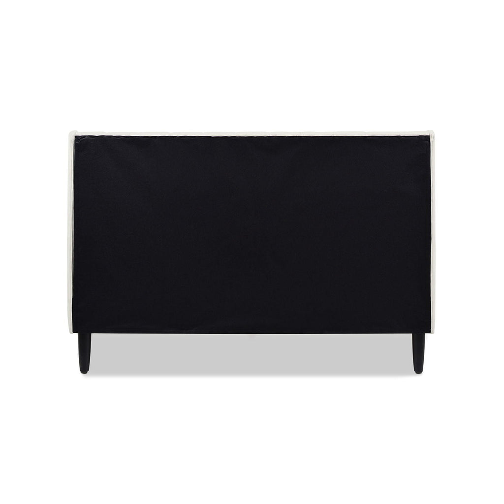 Vertical Tufted Modern Headboard Platform Bed Set with Upholstered Finish - Multiple Colors