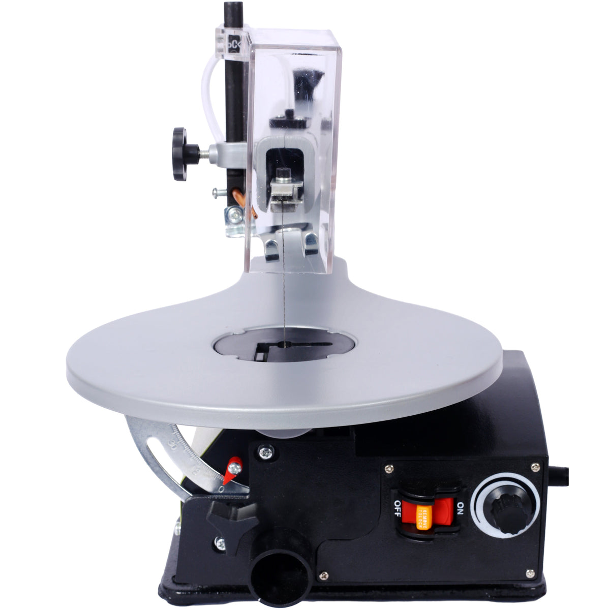 16-Inch Variable Speed Scroll Saw with Tilting Table - Steel