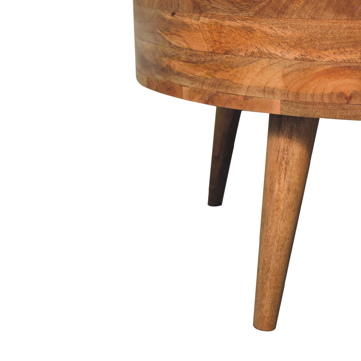 Solid Wood Odyssey Coffee Table with 2 Drawers - Oak Finish