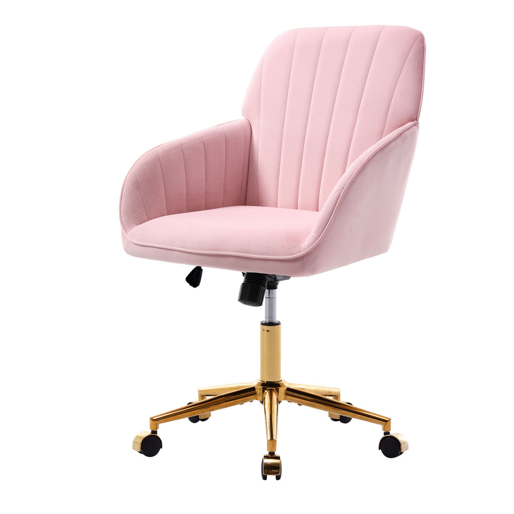 Ergonomic Swivel Office Chair with Memory Foam Seat - Multiple Colors
