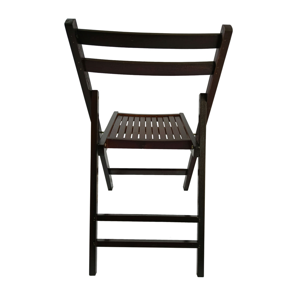 Foldable Solid Wood Special Event Chair Set - Set of 4 (Multiple Colors)