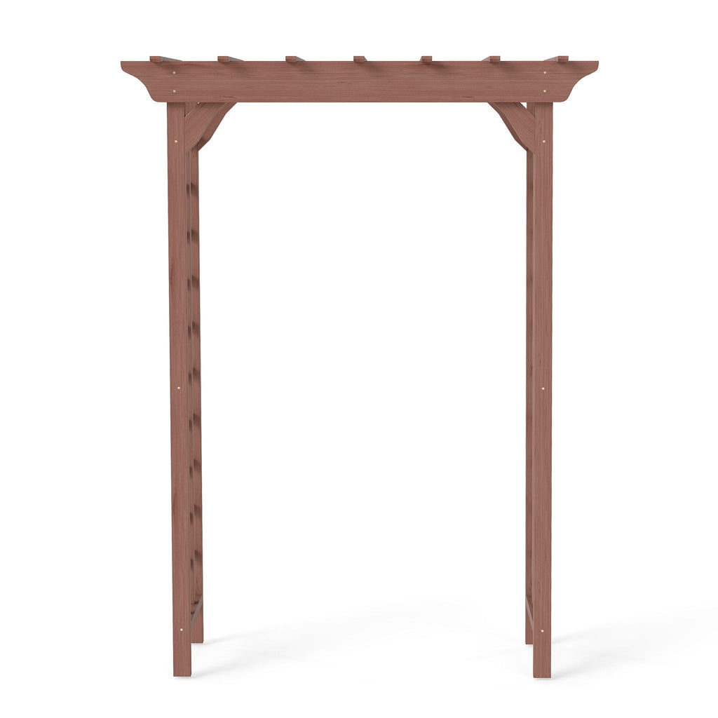 Wedding Arbor with Trellis Design - Dark Brown or Light Brown