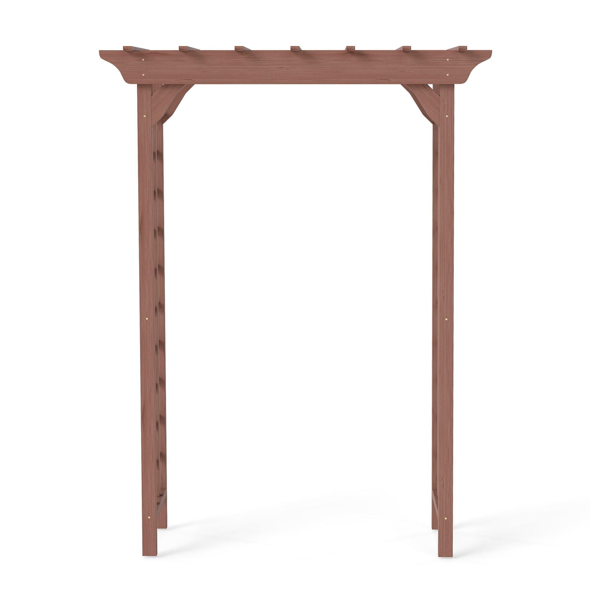 Wedding Arbor with Trellis Design - Dark Brown or Light Brown