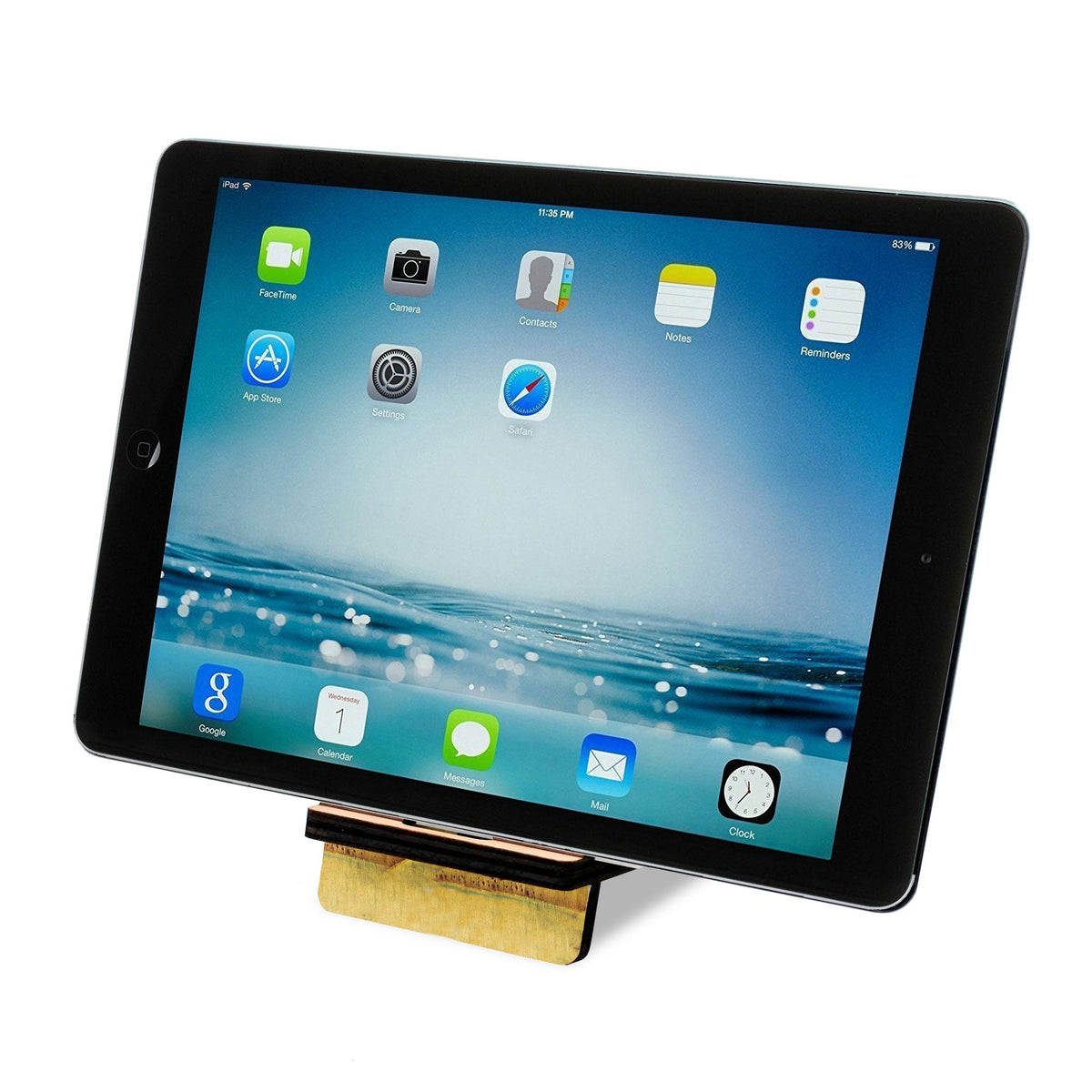 Adventure Awaits Cell Phone Stand Family Decor - Wood Mobile Tablet Holder Charging Station Organizer - 892068