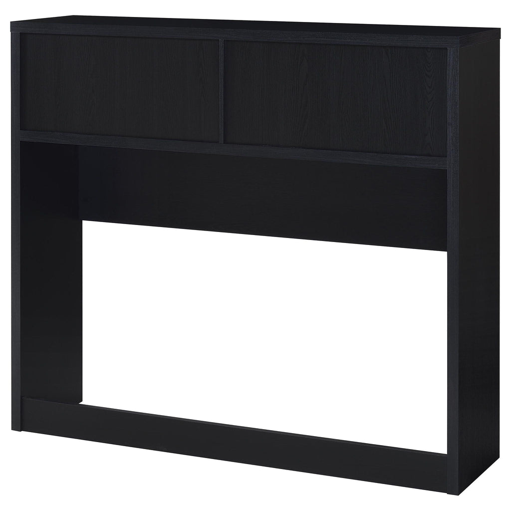 Westpark 49-inch Full Bookcase Headboard Black