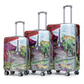 PC Spinner Wheel Luggage Set with Combination Lock - Hard Case