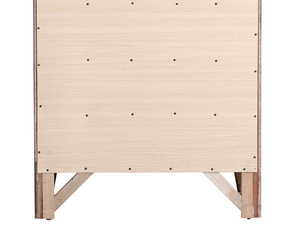 Media Chest with Modern Beveled Drawer Fronts - Multiple Colors