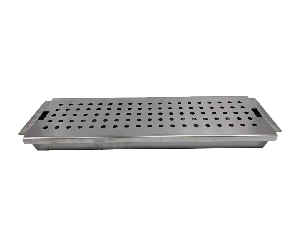 Stainless Steel Chip Charcoal Smoker Conversion with 6-in-1 BBQ Tool Set