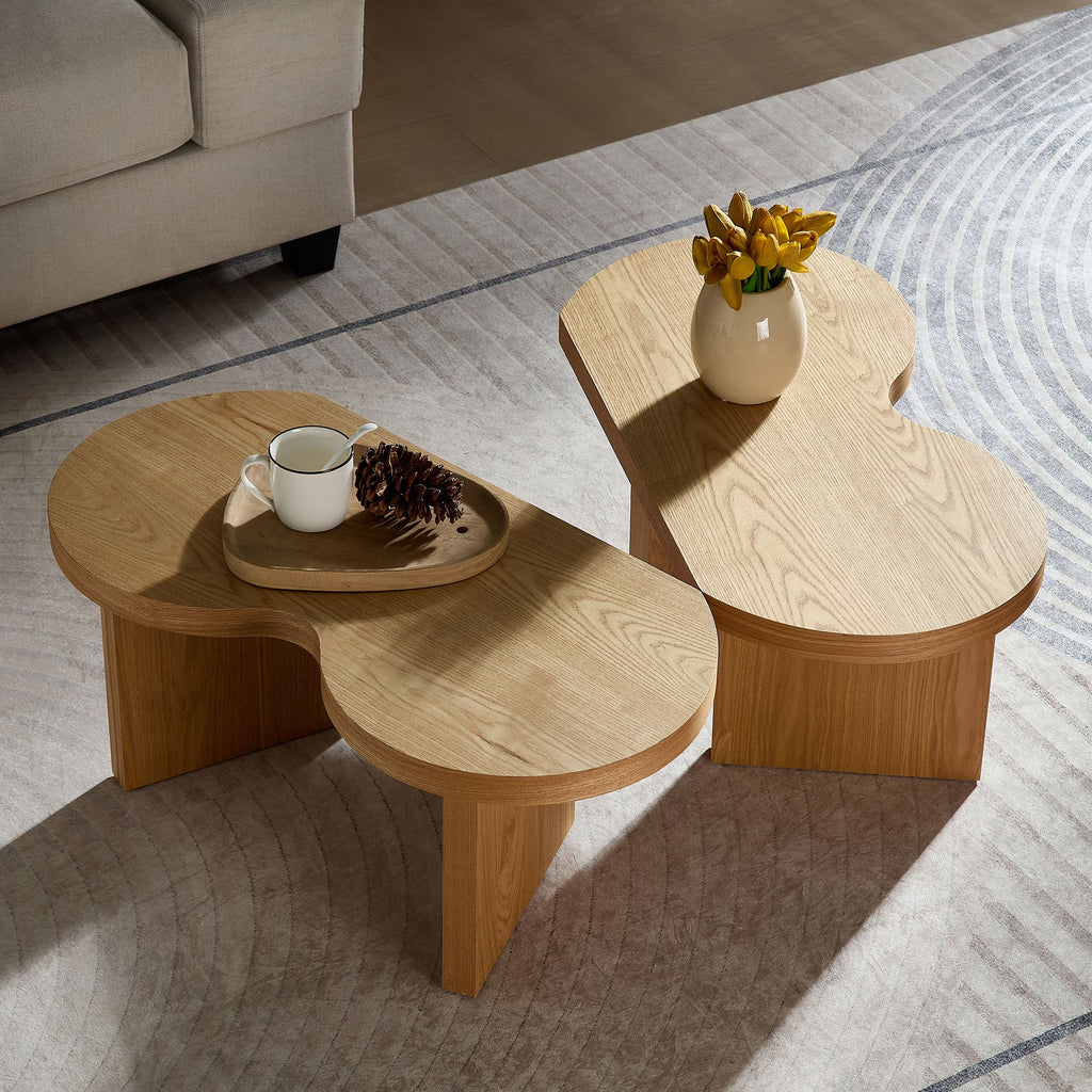 Modern Butterfly MDF Coffee Table with Unique Design - MDF