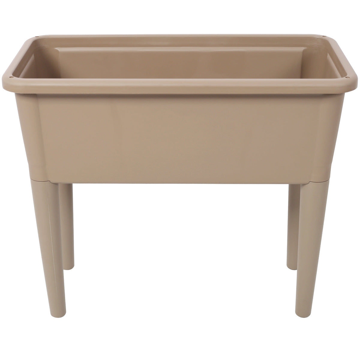 Raised Garden Bed with Ventilated Greenhouse Lid - 2PCS, Plastic