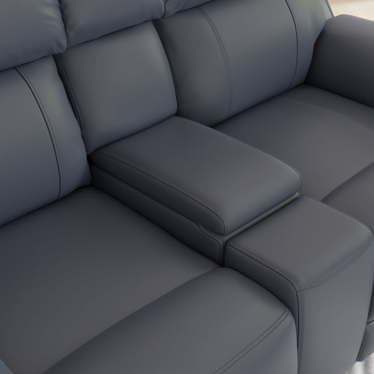 Dual Power Reclining Loveseat with Center Console - Multiple Colors